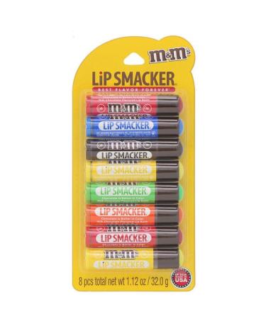Lip Smacker M&M's Lip Balm Party Pack 8 Pieces