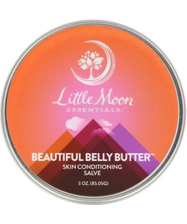 Little Moon Essentials Beautiful Belly Butter Skin Conditioning Salve 3 oz (85.05 g)