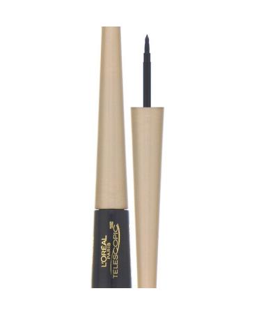 L'Oreal Telescopic Control Tip Liquid Eyeliner 820 Charcoal .08 fl oz (2.45 ml)