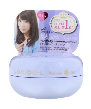 Mandom Lucido-L Hair Styling Wax Creamy Curl 2.1 oz (60 g)
