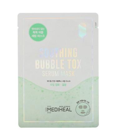 Mediheal Soothing Bubble Tox Serum Beauty Mask  1 Sheet 18 ml