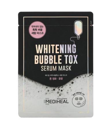 Mediheal Whitening Bubble Tox Serum Beauty Mask 1 Sheet 21 ml