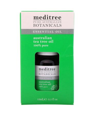 Meditree Pure Australian Botanicals 100% Pure Australian Tea Tree Oil 0.5 fl oz (15 ml)