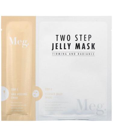 Meg Cosmetics Two Step Jelly Beauty Mask Firming and Radiance 1 Set
