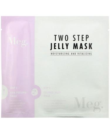 Meg Cosmetics Two Step Jelly Beauty Mask Moisturizing and Vitalizing 1 Set