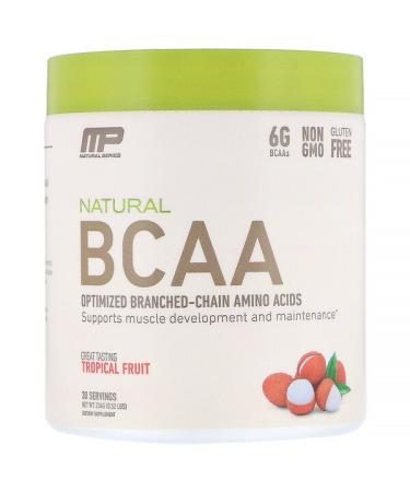 MusclePharm Natural BCAA Tropical Fruit 0.52 lbs (234 g)