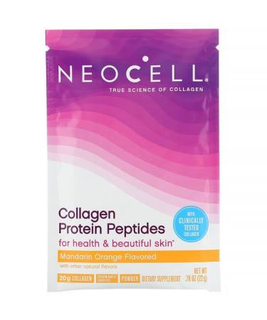 Neocell Collagen Protein Peptides Mandarin Orange .78 oz (22 g)