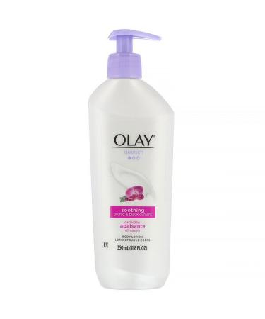 Olay Quench Soothing Body Lotion Orchid & Black Currant 11.8 fl oz (350 ml)