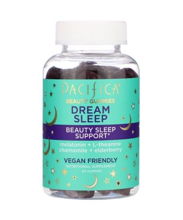 Pacifica Beauty Gummies Dream Sleep Beauty Sleep Support  60 Gummies