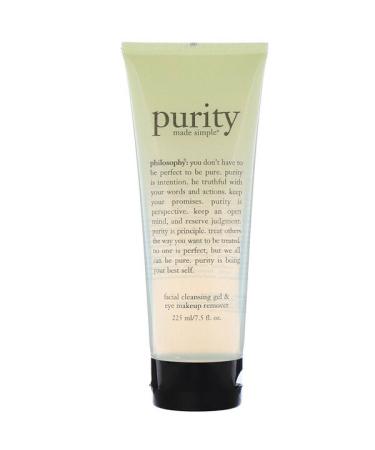 Philosophy Purity Made Simple Facial Cleansing Gel & Eye Makeup Remover 7.5 fl oz (225 ml)