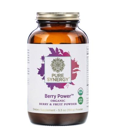 Pure Synergy Berry Power Organic Berry & Fruit Powder 5.3 oz (150 g)