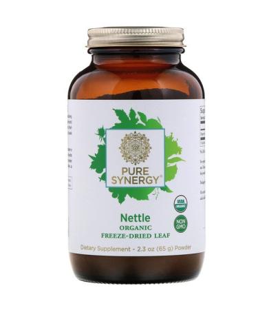 Pure Synergy Nettle Organic Freeze-Dried Leaf Powder 2.3 oz (65 g)