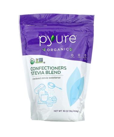 Pyure Organic Confectioners Stevia Blend 16 oz (454 g)