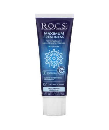 R.O.C.S. Maximum Freshness Toothpaste 3.3 oz (94 g)