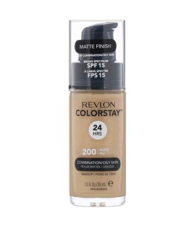 Revlon Colorstay Makeup Combination/Oily 200 Nude 1 fl oz (30 ml)