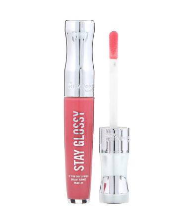 Rimmel London Stay Glossy Lip Gloss 150 Claridge's Ruby .18 fl oz (5.5 ml)