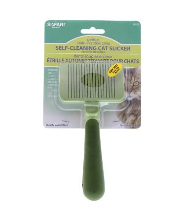 Safari Self-Cleaning Cat Slicker Brush 1 Slicker Brush