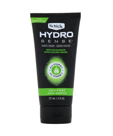 Schick Hydro Sense Shave Cream Comfort With Vitamin E 6 fl oz (177 ml)