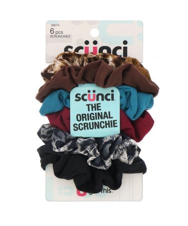 Scunci The Original Scrunchie 6 Pieces