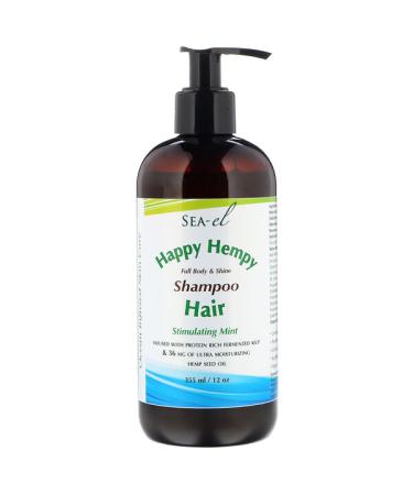 Sea el Happy Hempy Shampoo Stimulating Mint 12 oz (355 ml)