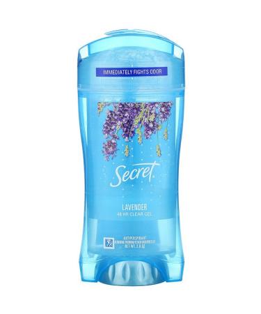 Secret 48 Hr Clear Gel Deodorant Lavender 2.6 oz