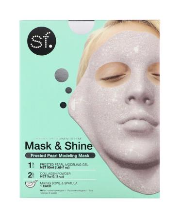 SFGlow Mask & Shine Frosted Pearl Modeling Beauty Mask 4 Piece Kit