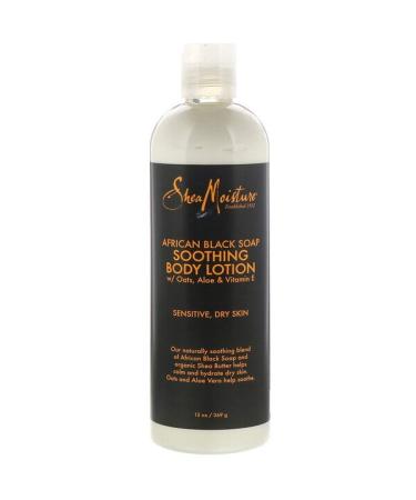 SheaMoisture Soothing Body Lotion African Black Soap 13 oz (369 g)