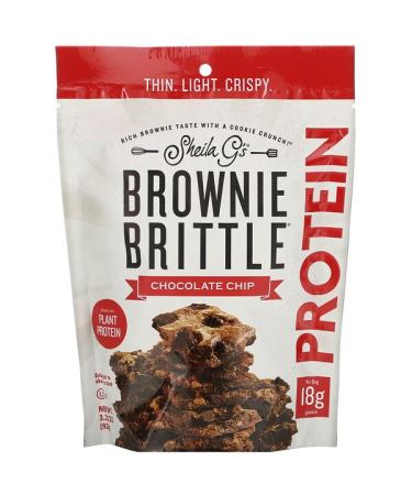 Sheila G's Brownie Brittle Protein  Chocolate Chip 3.25 oz (92 g)