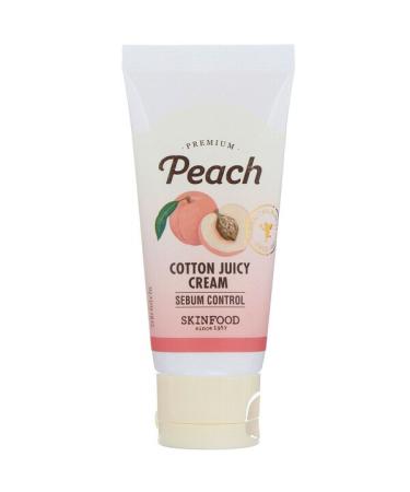 Skinfood Premium Peach Cotton Juicy Cream 2.03 fl oz (60 ml)