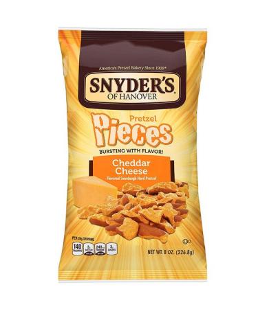 Snyder's Pretzel Pieces Cheddar Cheese 8 oz (226.8 g)
