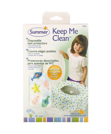 Summer Infant Keep Me Clean Disposable Seat Protectors 18+ Months 20 Pack