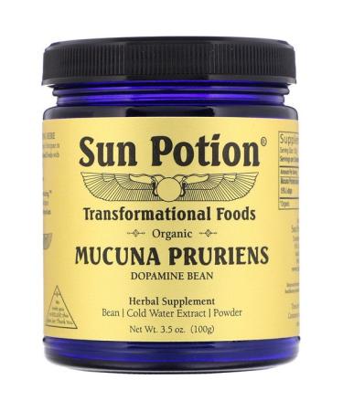 Sun Potion Organic Mucuna Pruriens Powder 3.5 oz (100 g)