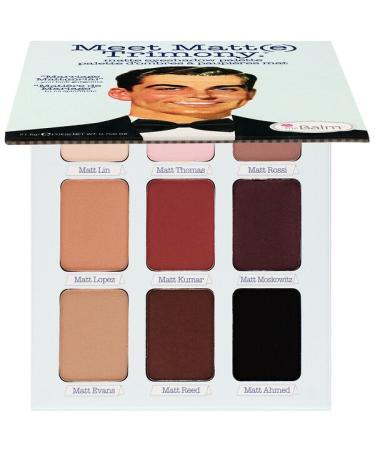 theBalm Cosmetics Meet Matte Trimony Matte Eyeshadow Palette Marriage Matt(e)rial 0.756 oz (21.6 g)