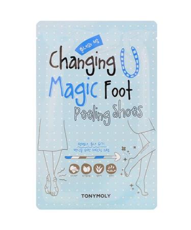 Tony Moly Changing U Magic Foot Peeling Shoes 1 Pair 0.60 oz (17 g) Each