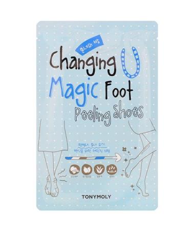 Tony Moly Changing U Magic Foot Peeling Shoes 1 Pair 0.60 oz (17 g) Each
