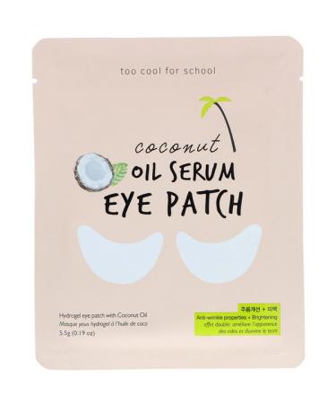 Too Cool for School Coconut Oil Serum Eye Patch 0.19 oz (5.5 g)