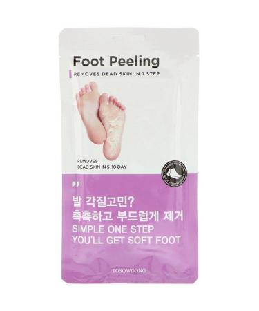 Tosowoong Foot Peeling Size Large 2 Pieces 20 g Each