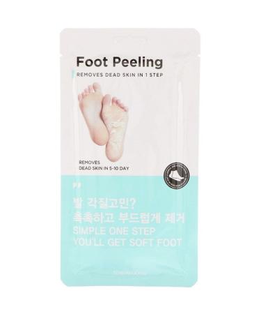 Tosowoong Foot Peeling Size Regular 2 Pieces 20 g Each