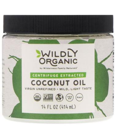 Wildly Organic Centrifuge Extracted Coconut Oil 14 fl oz (414 ml)