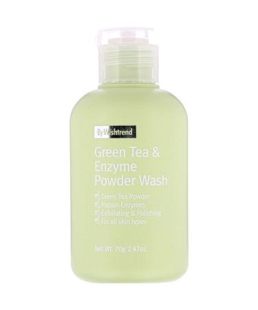 Wishtrend Green Tea & Enzyme Powder Wash 2.47 oz (70 g)