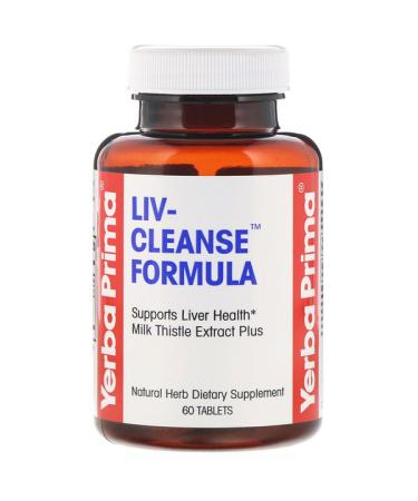 Yerba Prima Liv-Cleanse Formula 60 Tablets