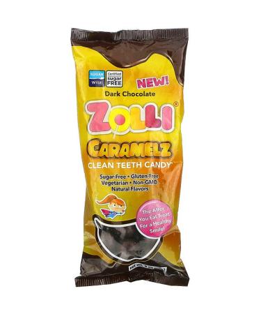 Zollipops Zolli Caramelz Dark Chocolate 3 oz (85 g)