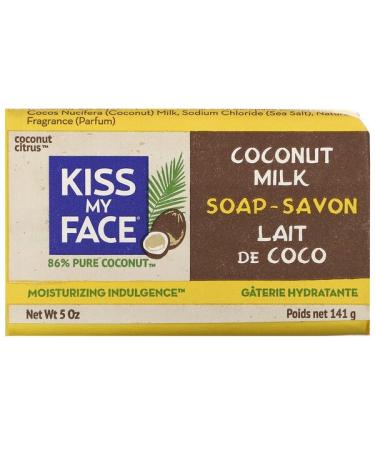 Kiss My Face Coconut Milk Soap Coconut Citrus 5 oz (141 g)