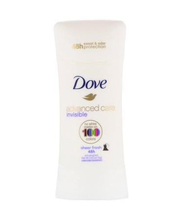 Dove Advanced Care Invisible Anti-Perspirant Deodorant Sheer Fresh 2.6 oz (74 g)