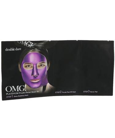 Double Dare Platinum Purple Facial Mask Kit 1 Kit