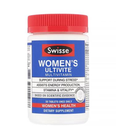 Swisse Women's Ultivite Multivitamin 50 Tablets