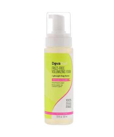 DevaCurl Frizz-Free Volumizing Foam Lightweight Body Booster 7.5 fl oz (222 ml)