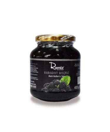 Ramiz Natural Additive-Free Black Mulberry Jam 380 Gr.