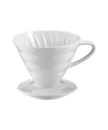 Epinox V60 02 White Coffee Brewing Apparatus Ceramic