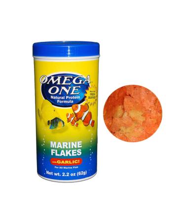 OMEGA ONE Marine Flakes With Garlic 62g